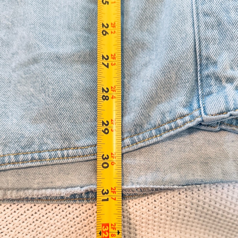 TNR JEANS Denim Shacket Light Blue Jean Jacket Button Down Shirt - Picture 15 of 15